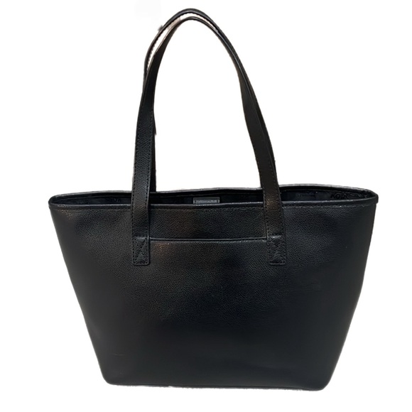 73 Michael Kors Black Leather Jet Set Travel Tote Bag - Picture 5 of 5